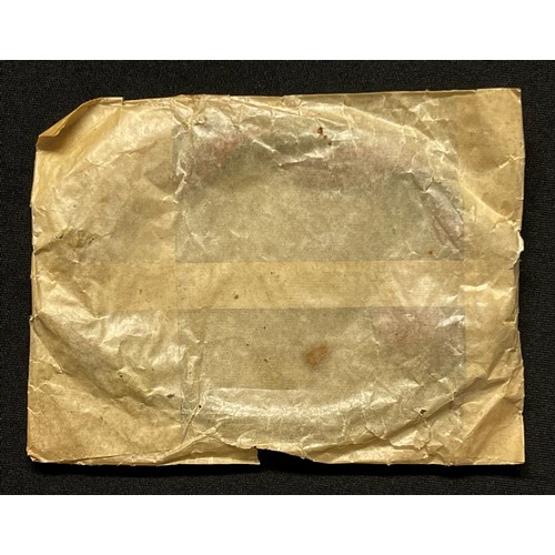 3214 - WW2 British RAF Emergency Survival Kit Rabbit Snare in original cellophane wrapper.