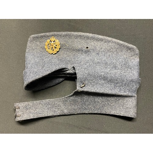 3232 - WW2 British RAF Other Airmans Field Service Cap. Complete with brass cap badge. Bakelite buttons. Ma... 