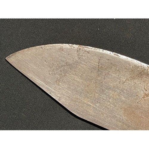 3244 - WW2 U.S. Legitimus No.128 Machete by Legitumus Collins & Co. with 605mm long single edged blade. Ove... 