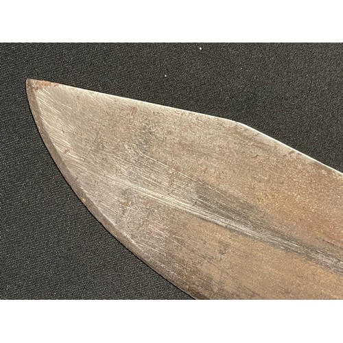 3244 - WW2 U.S. Legitimus No.128 Machete by Legitumus Collins & Co. with 605mm long single edged blade. Ove... 