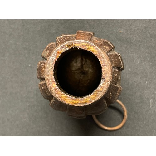 3250 - WW2 British unfinished No 36 Mills Grenade, possibly a training aid. Maker marked 