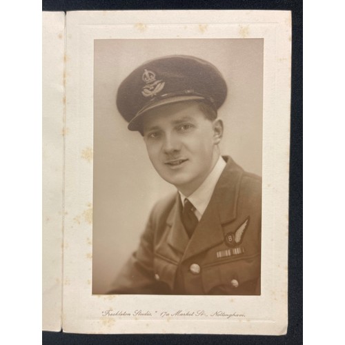 3264 - WW2 British RAF Paperwork archive and photos collection to 1817162 Bobby Alefounder, RAF. Enlisted a... 