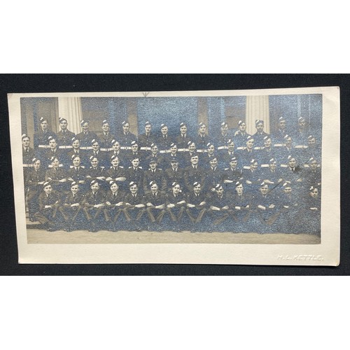 3264 - WW2 British RAF Paperwork archive and photos collection to 1817162 Bobby Alefounder, RAF. Enlisted a... 