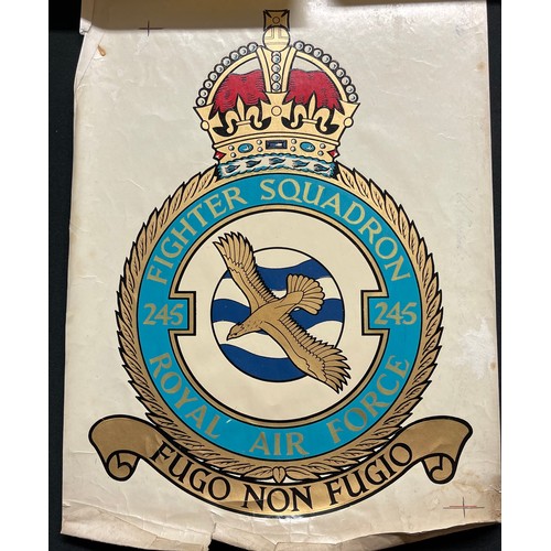 3271 - WW2 British RAF Squadron Transfers to include: 611 (West Lancashire) Squadron Royal Auxiliary Air Fo... 