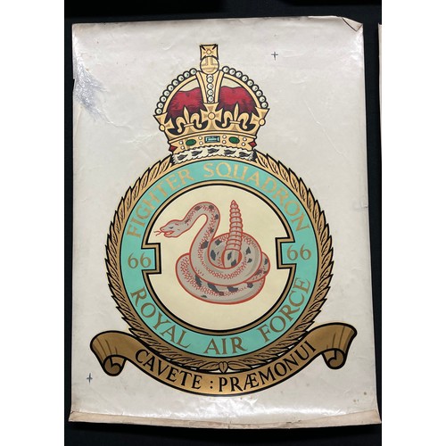 3271 - WW2 British RAF Squadron Transfers to include: 611 (West Lancashire) Squadron Royal Auxiliary Air Fo... 