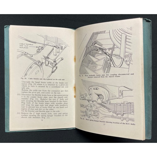 3273 - WW2 British Military Vehicle Drivers Handbooks for Bedford OY, dated 1941: Karrier Model K6 dated 5/... 