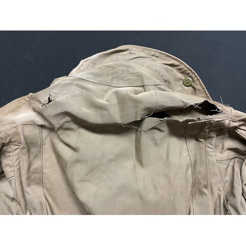 3275 - WW2 British RAF Sidcot Flying Suit. Size 4. In need of repairs to shoulders and front pockets and on... 