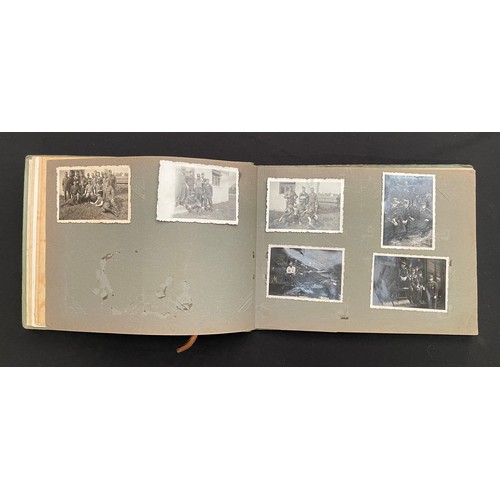 3288 - WW2 Third Reich photo album. A RAD photo album which documents a soldiers service in the SA, RAD and... 