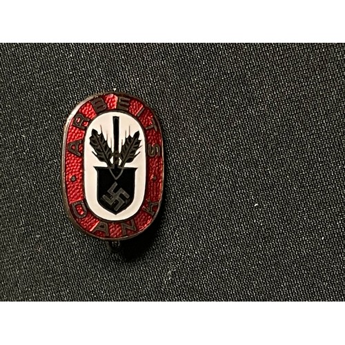 3323 - WW2 Third Reich Enamel Lapel badges and stick pin collection comprising of: three Kyffhauserbund sti... 