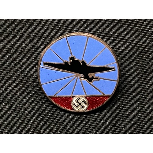 3323 - WW2 Third Reich Enamel Lapel badges and stick pin collection comprising of: three Kyffhauserbund sti... 