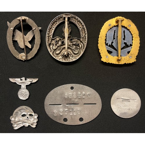 3333 - Seven reproduction Third Reich badges