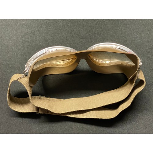 3336 - WW2 Third Reich Flying Goggles by MIRA of Spain. Popular with Legion Condor Aircrew and Republican F... 