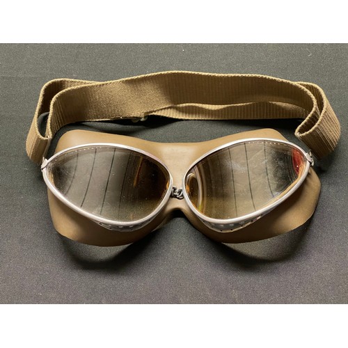 3336 - WW2 Third Reich Flying Goggles by MIRA of Spain. Popular with Legion Condor Aircrew and Republican F... 