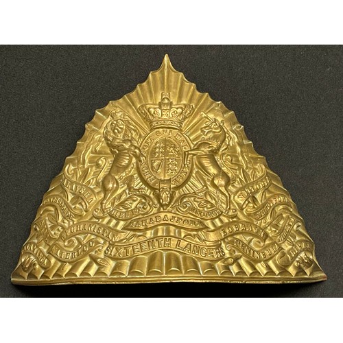 3369 - Restrike 16th Lancers Czapka Helmet Plate