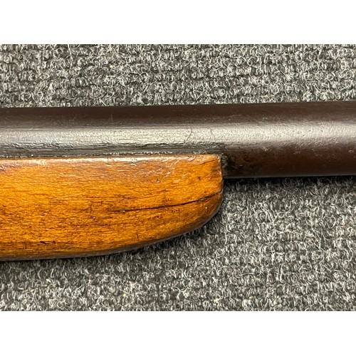 3397 - 12 Bore Single Barrel Belgian Bolt Action Shotgun Serial No. 1883 with 750mm long barrel. Overall le... 