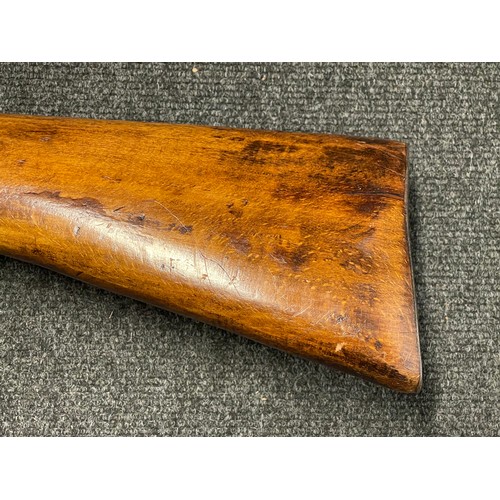 3397 - 12 Bore Single Barrel Belgian Bolt Action Shotgun Serial No. 1883 with 750mm long barrel. Overall le... 