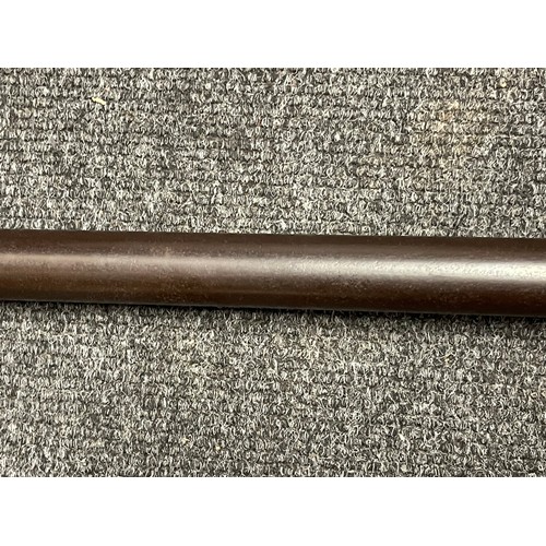 3397 - 12 Bore Single Barrel Belgian Bolt Action Shotgun Serial No. 1883 with 750mm long barrel. Overall le... 