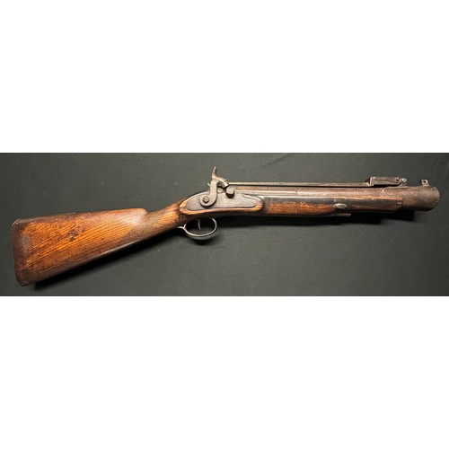 3399 - An early 19th century Percussion cap Blunderbuss, by 