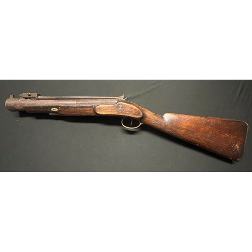 3399 - An early 19th century Percussion cap Blunderbuss, by 