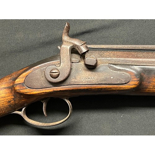 3399 - An early 19th century Percussion cap Blunderbuss, by 