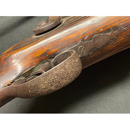 3399 - An early 19th century Percussion cap Blunderbuss, by 