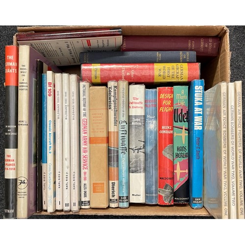 3402 - A large collection of Aviation books dating from the 1940's to the 1970's. Includes one box of title... 