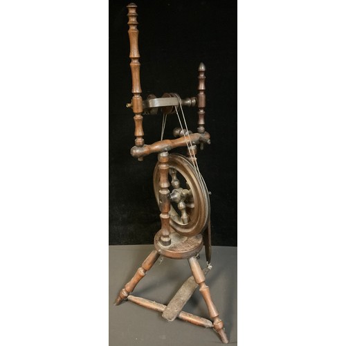 46 - A tripod spinning wheel, 91.5cm