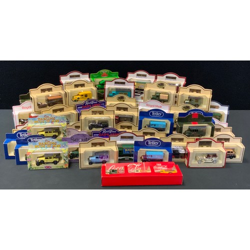 281 - Die cast vehicles - Lledo Days Gone and similar models, Home Front collection;  Royal Air Force, Roy... 