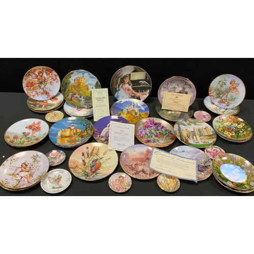 283 - Ceramics - Collectors Plates in Margaret Tarrant Fairies, Flowers, Castles, Birds etc