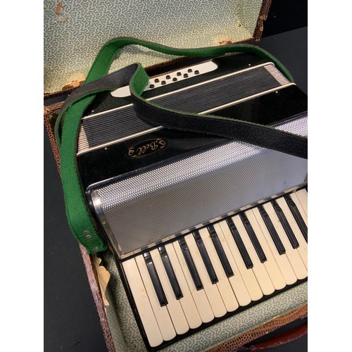 358 - A Bell accordion, cased