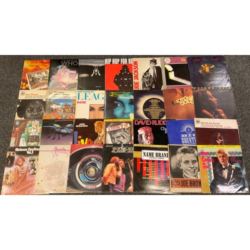 234 - Vinyl LP records, approximately 50 in total inc, The Human League, The Who, Grateful Dead, Abba, Joe... 