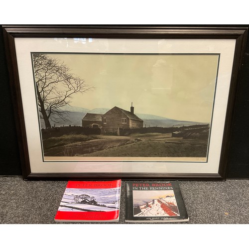 131 - Peter Brook (1927-2009), by and after, Pennine Way, signed in pencil to margin, limited edition numb... 