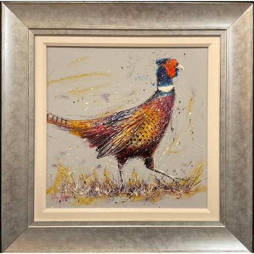 95 - Ruby Keller
Pheasant
signed, from the studio of Ruby Keller and Peter Worswick, studio label to vers... 