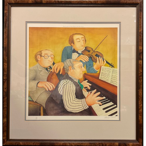 4 - Beryl Cook (1926-2008), by and after, Musicians, 1995, colour print, limited edition, 59/650, publis... 