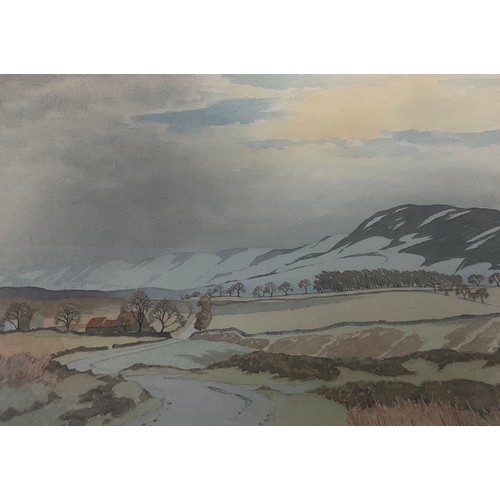 178 - R S Clark
Chequers Farm and Black Hambledon
signed, titled to verso, watercolour, 25cm x 36cm