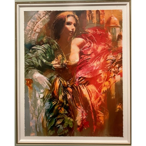 171 - Roman Garassuta
Mademoiselle Automne
signed, limited edition print, 69/195, 67cm x 52cm