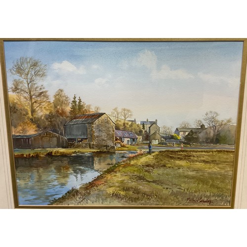 187 - Michael Crawley
Bradford Dale
signed, watercolour, 29cm x 38cm