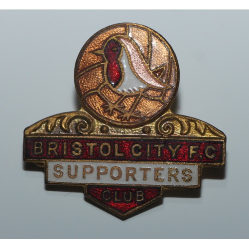 423 - Football - Enamel Badges - Bournemouth & Boscombe Football Club, Cherry Bees; Exeter City Supporters... 