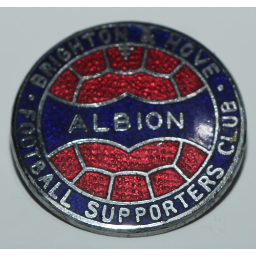 427 - Football - Enamel Badges - Southend United Football Supporters' Club, with Sammy Shrimper; Ipswich T... 