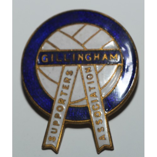 427 - Football - Enamel Badges - Southend United Football Supporters' Club, with Sammy Shrimper; Ipswich T... 