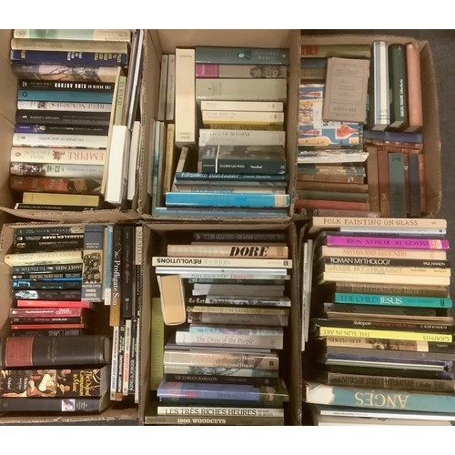 658 - Books - various authors and titles including The Genius of Jane Austen, Paula Byrne; Empire, Niall F... 