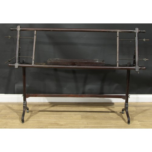 1240 - A George III mahogany weaving loom, 119cm high, 168cm wide, c.1780

Discovered by John Bly FRSA on t... 