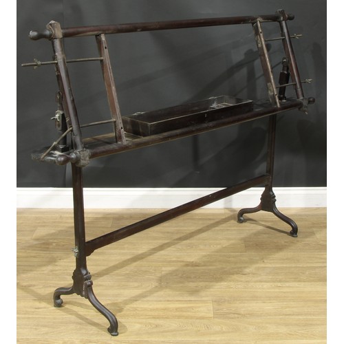 1240 - A George III mahogany weaving loom, 119cm high, 168cm wide, c.1780

Discovered by John Bly FRSA on t... 