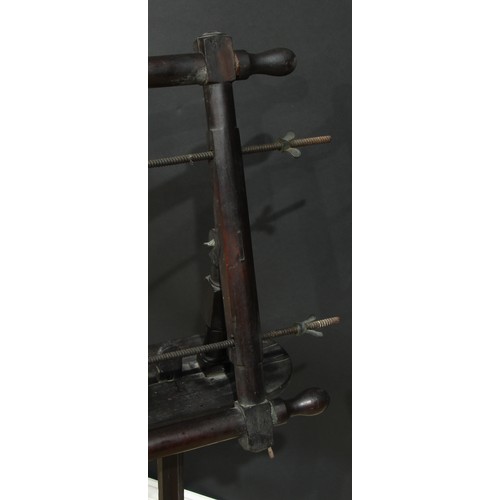 1240 - A George III mahogany weaving loom, 119cm high, 168cm wide, c.1780

Discovered by John Bly FRSA on t... 