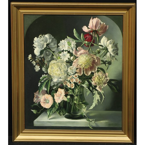 683 - Gerald Cooper (1898 - 1975)
Still Life, Summer Flowers and Trailing Leaves
signed, dated 1945, oil o... 