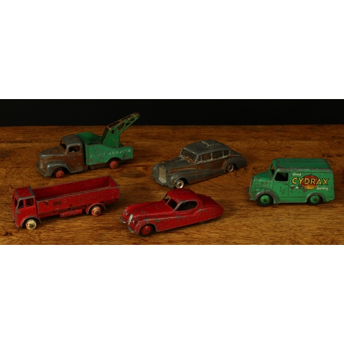 2179 - A collection of unboxed and playworn diecast models, various manufacturers including Dinky Toys, Cor... 