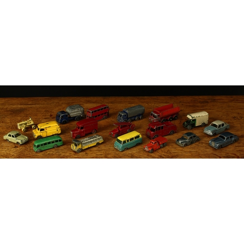 2179 - A collection of unboxed and playworn diecast models, various manufacturers including Dinky Toys, Cor... 