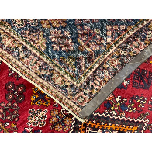 1 - A North-west Persian Josheghan rug / carpet, hand-knotted with central diamond-shaped medallion with... 