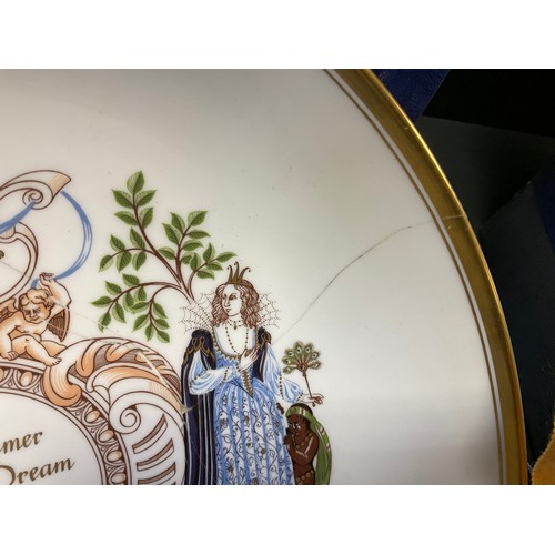 100 - A Royal Crown Derby English bone china Aldeburgh Festival commemorative bowl 'Death in Venice, first... 