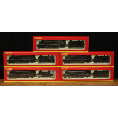 2309 - Hornby OO Gauge locomotives and tenders, comprising NE 4-6-2 'Sparrow Hawk' locomotive and eight whe... 